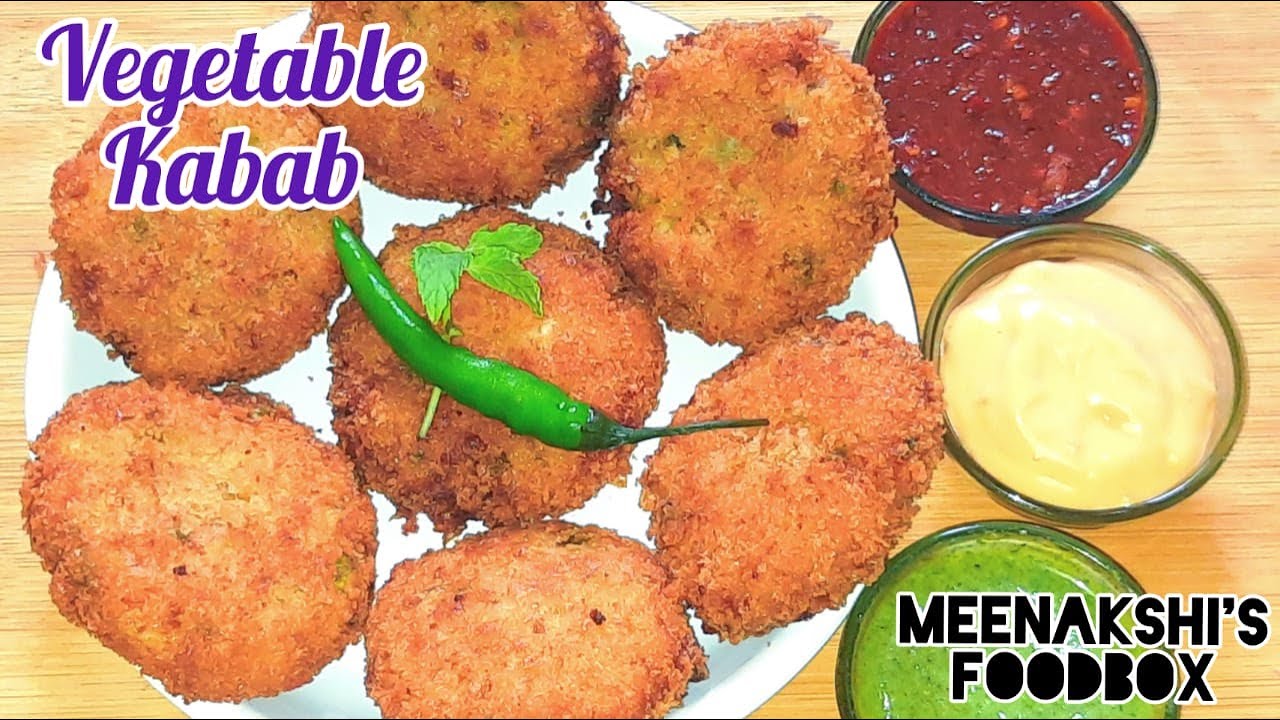 Vegetable Kabab Recipe | वेजिटेबल कबाब रेसिपी | Mix Vegetable Kabab Recipe By Food Fusion