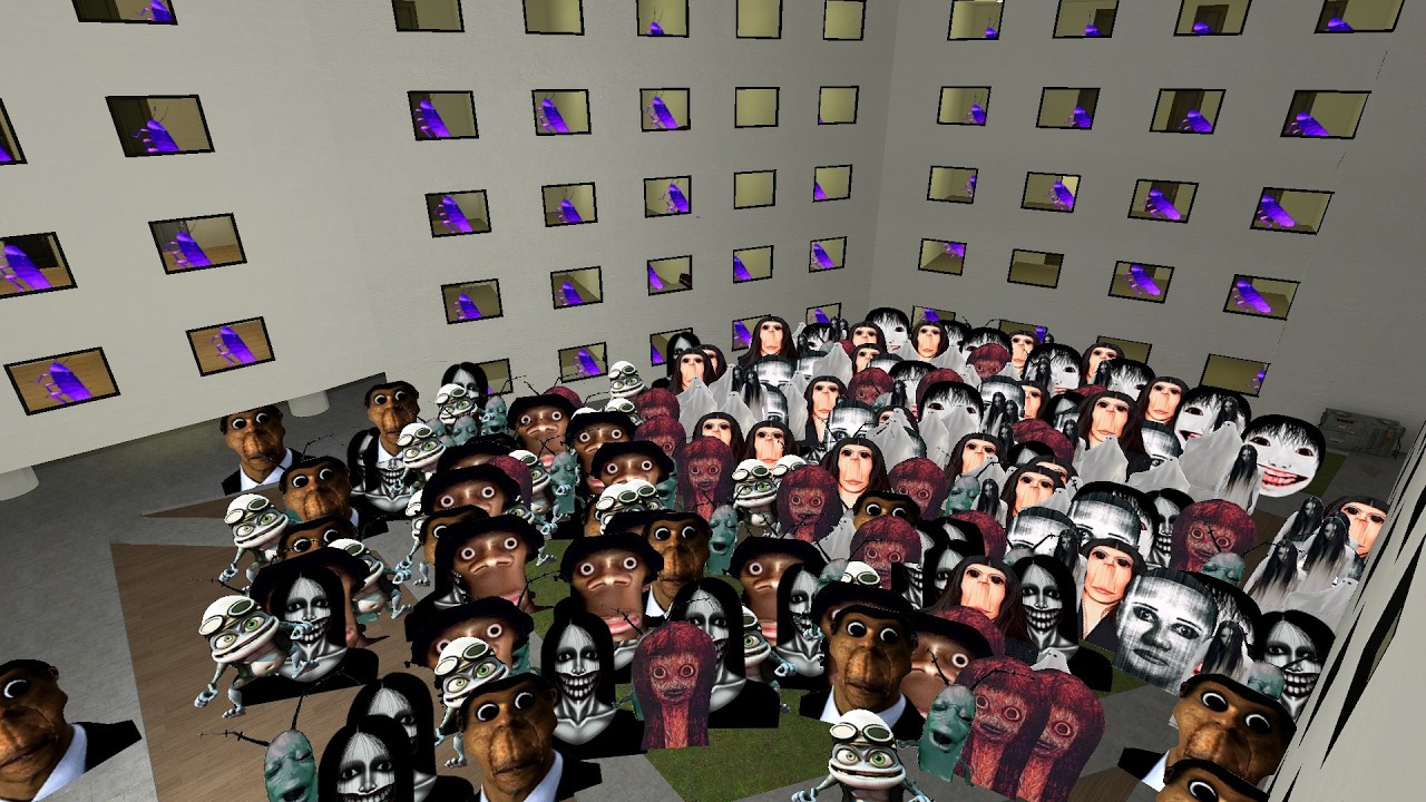 Liminal Hotel Map All Nextbots Survive And Attack Me😱 |