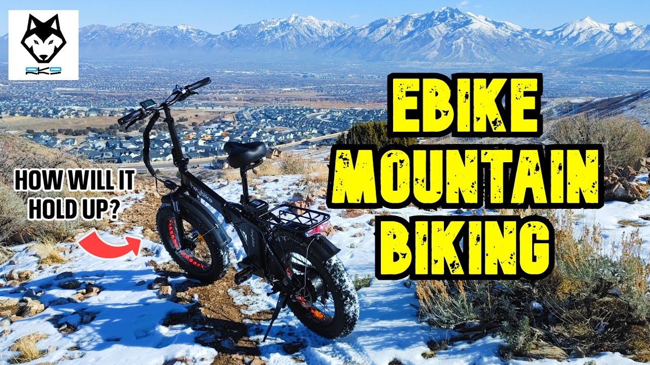 Mountain Biking with the HeyBike Mars E-Bike!