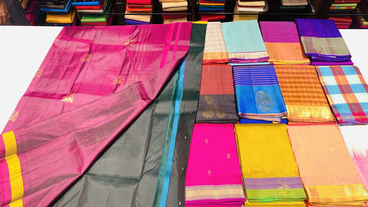 Budget silk  sarees navaratri Special new collection starting 875₹ pure silk sarees3000 Kanchipuram