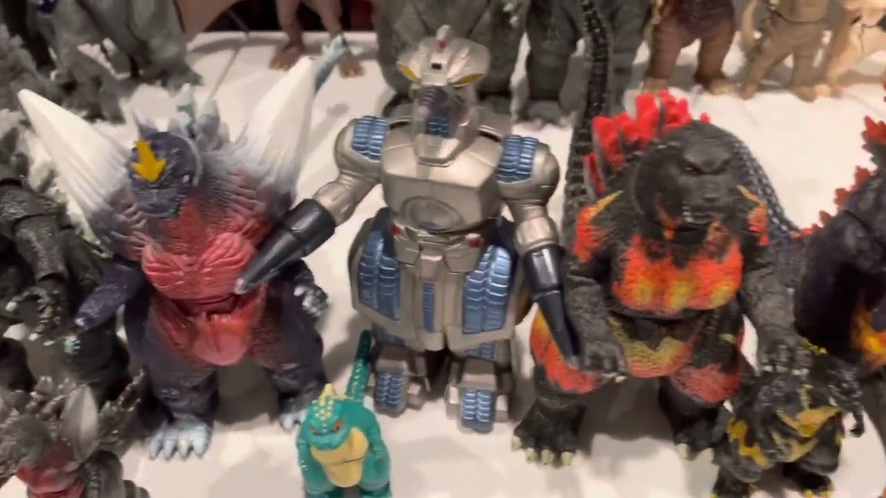 Godzilla collection!!!