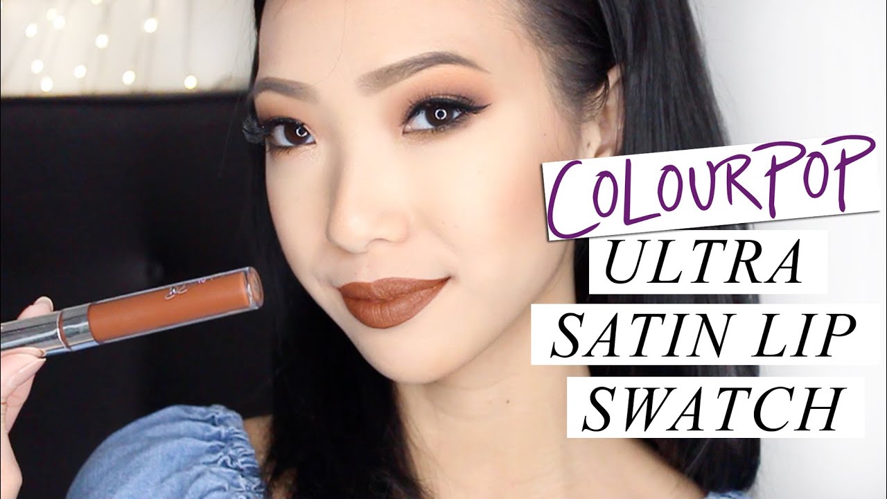 ColourPop Ultra Satin Lip SWATCHES💄