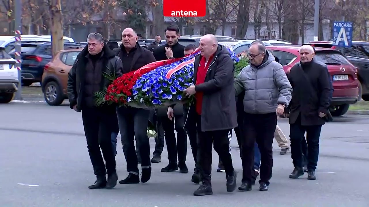 Jucătorii Stelei '86 au venit la priveghiul lui Helmut Duckadam! Imagini de la Arena Naţională