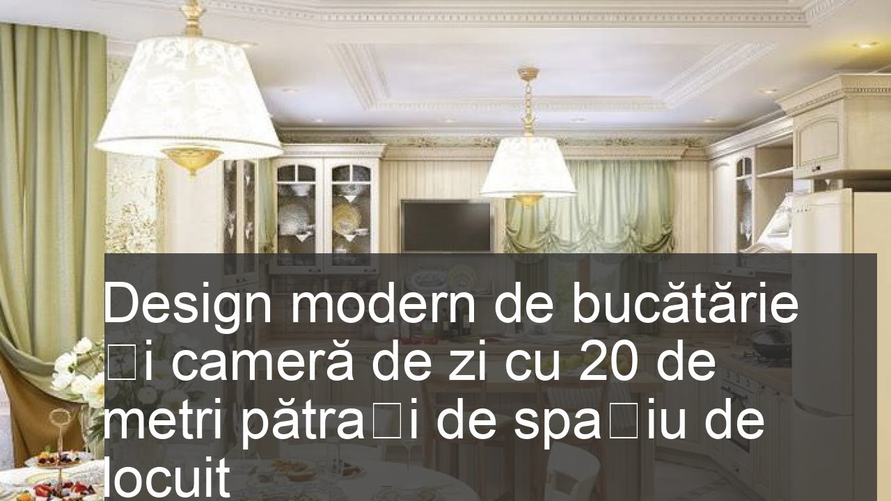 Bucătărie-cameră de zi de 20 de metri pătrați: idei de design și 75 de fotografii de soluții de suc