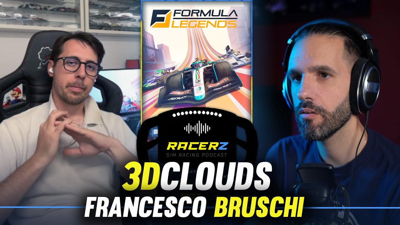 L'HANDLING, il MULTIPLAYER, le MOD e il futuro di FORMULA LEGENDS! - Francesco Bruschi a RACERZ