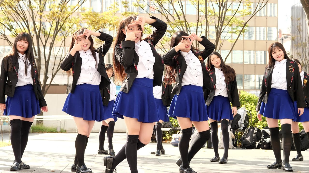 SO.ON project FUKUOKA (女子高校生アイドル)[4K/60P] 博多駅前広場 学生フラッシュダンス (2022/10/8 FSM高等専修学校 JK )
