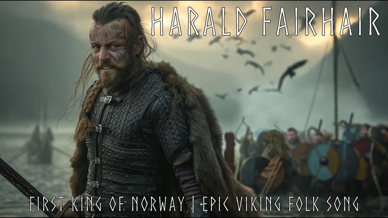 Harald Fairhair – First King of Norway | Epic Viking Folk Song of Unity and War