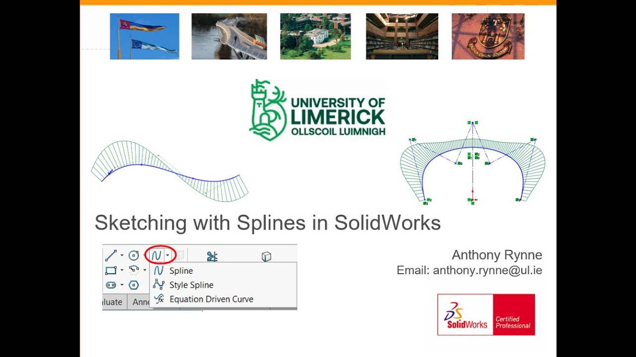 Sketching Splines in SolidWorks