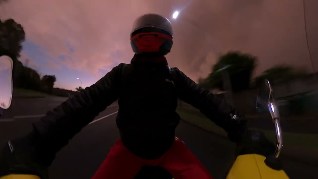 Just missed the rain this morning