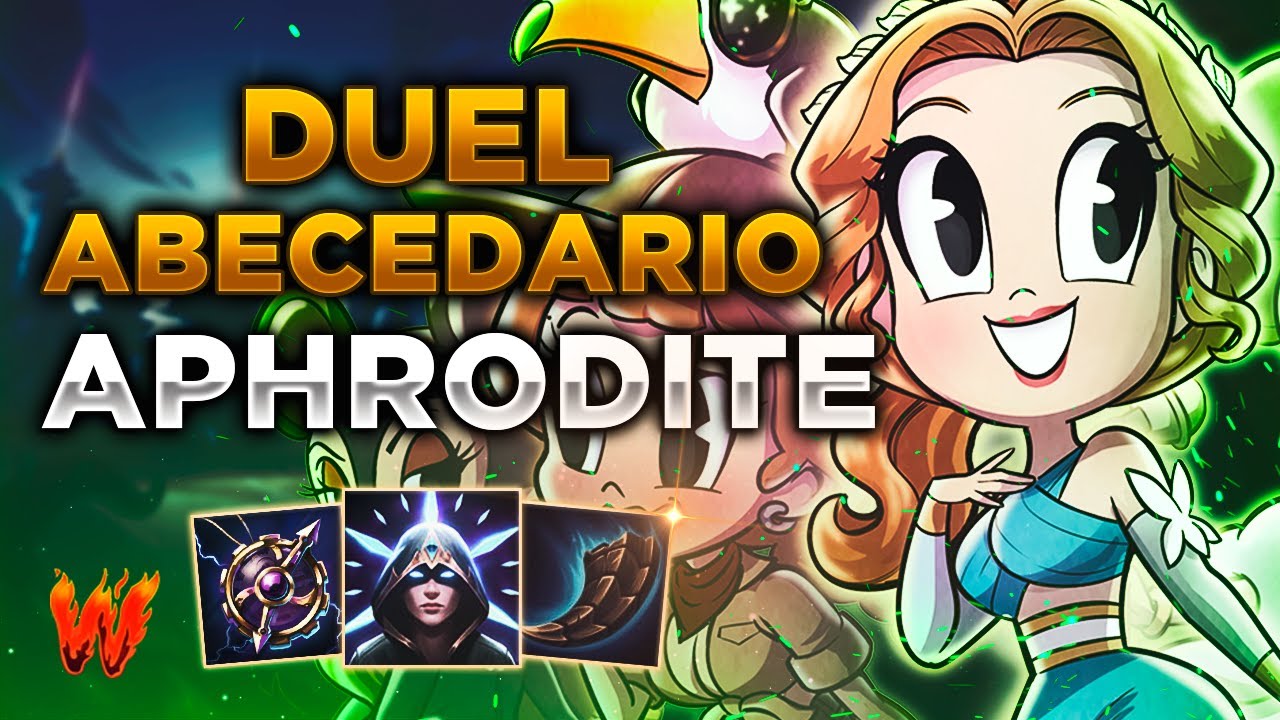 APHRODITE, NA ESTE MATCH UP NO ES JUSTO...! - Warchi - Smite Master Duel Abecedario S11