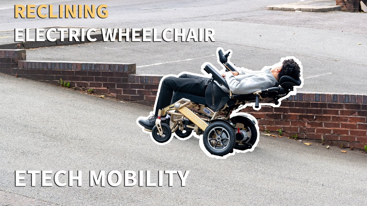 Легкие инвалидные коляски с электроприводом и функцией наклона от Etech Mobility!