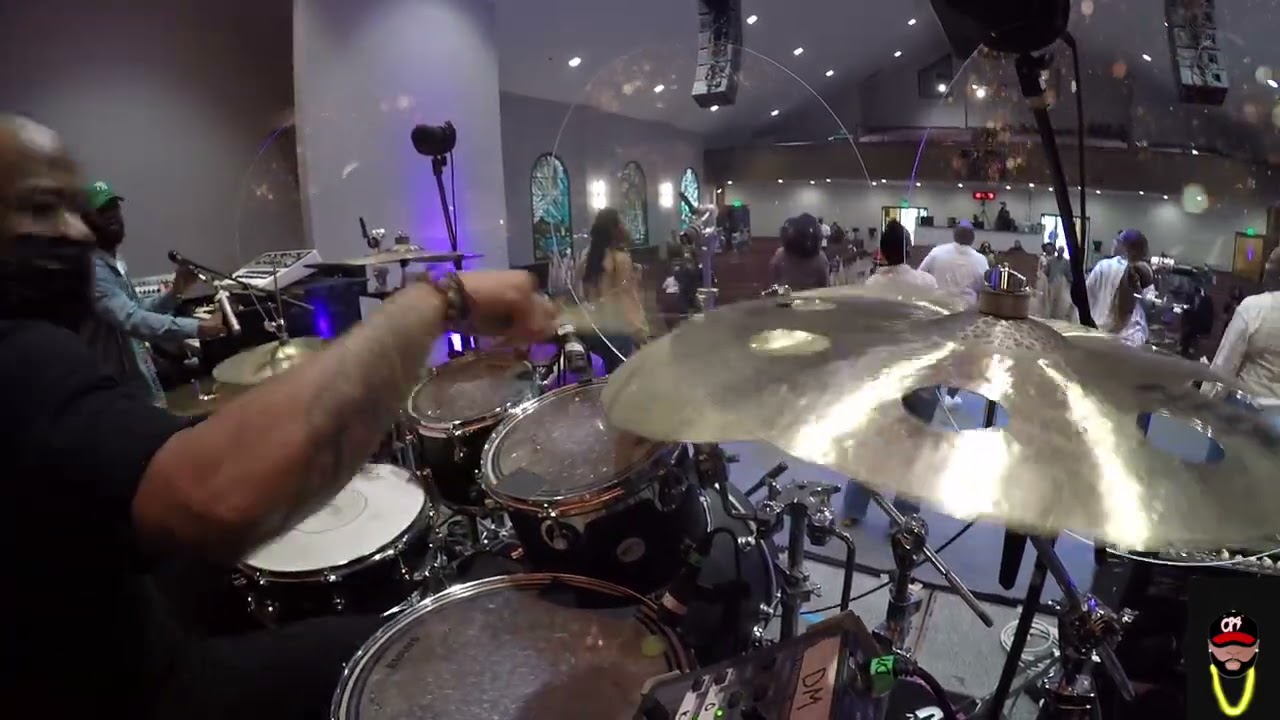 Clemons Poindexter playing at Greater Emmanuel Temple
