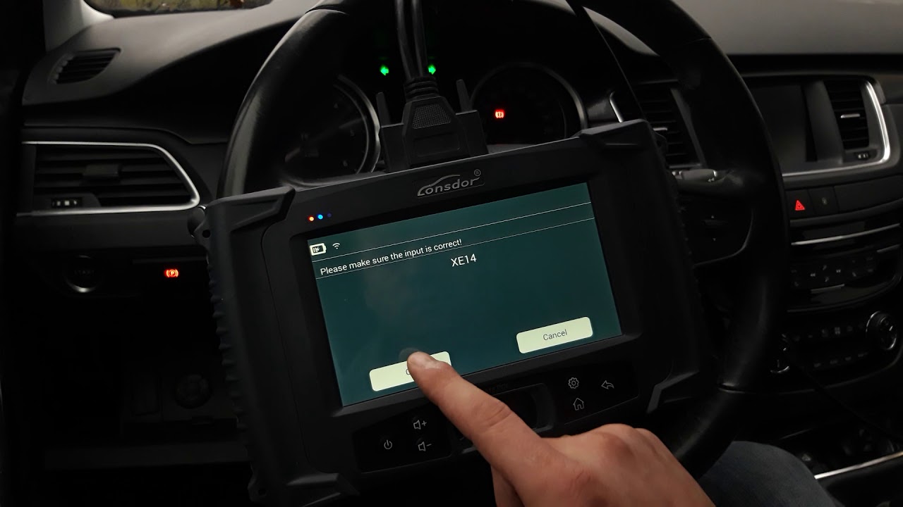 Lonsdor K518POL Peugeot 508 Smart key Programowanie kluczyka