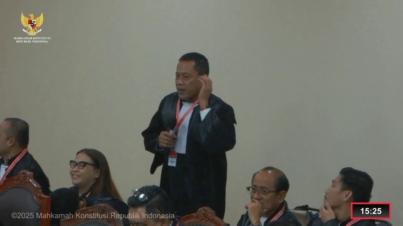 (Panel II) Sidang Perkara PHPU Gubernur, Bupati dan Walikota, Selasa, 14 Januari 2025.
