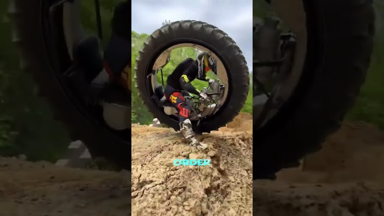 World most special motorcycle. #monocycle #motorcycle #trails #explore #viral #facts #viral