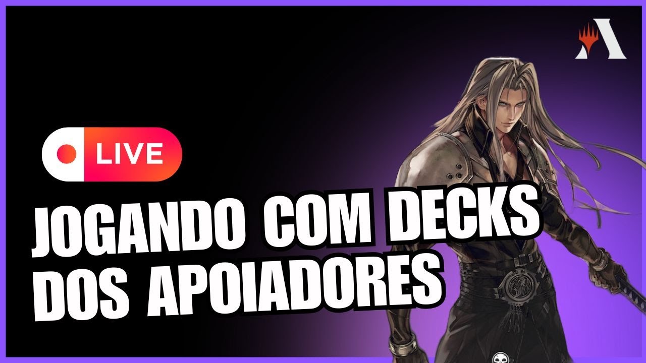 🔴(LIVE ) JOGANDO COM DECK DE APOIADORES DO CANAL