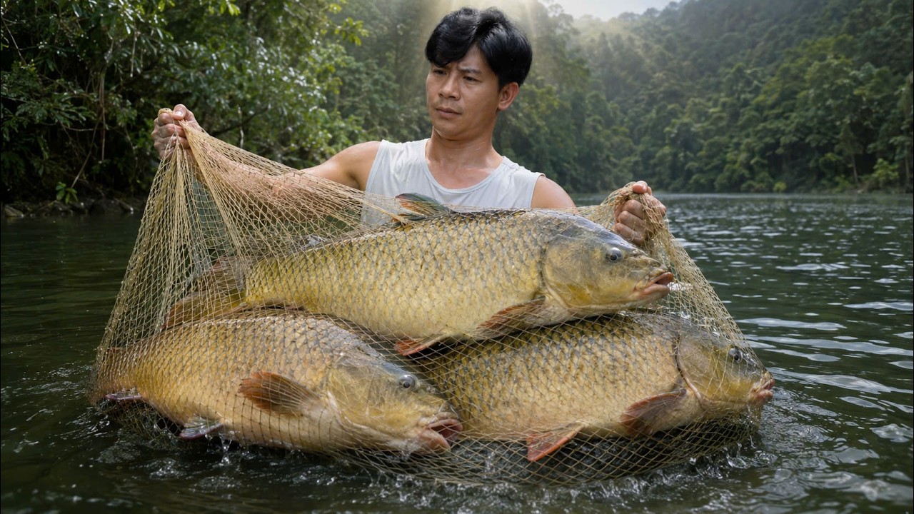 The heaviest net ever&hellip; I can&rsquo;t believe I&rsquo;m so lucky.