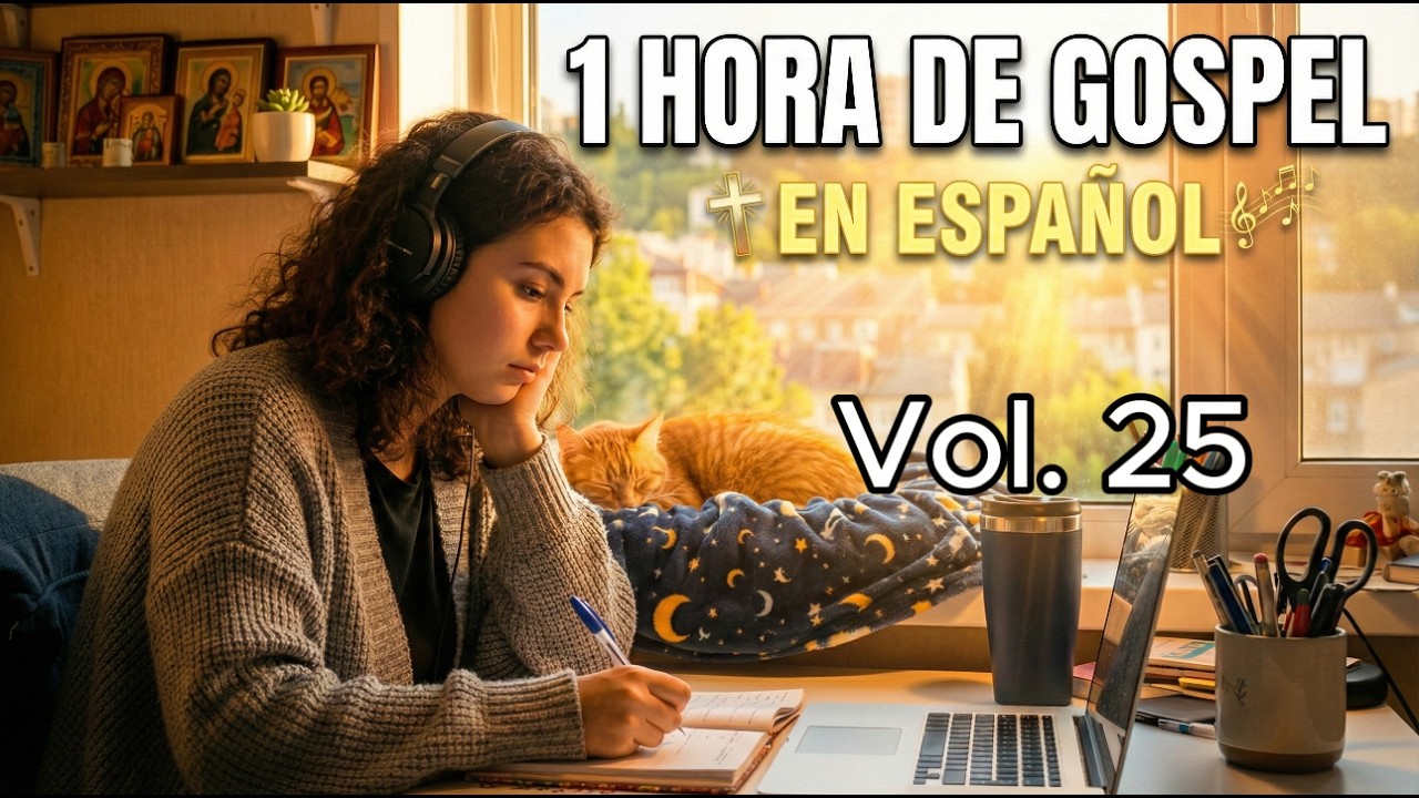 1 HORA DE MÚSICA GOSPEL CON LETRA PARA CANTAR | KARAOKE CRISTIANO DE ALABANZA Y ADORACIÓN vol 25