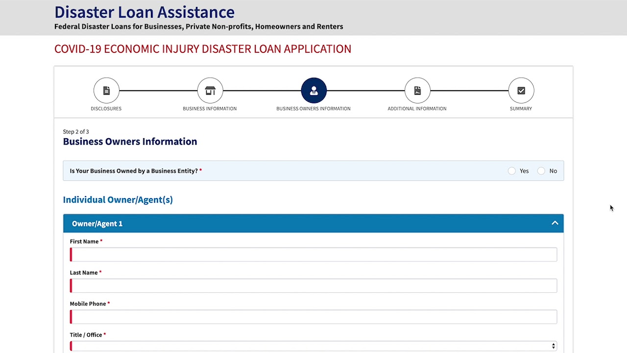 SBA Disaster Loan Process Walkthrough For Home Service Businesses