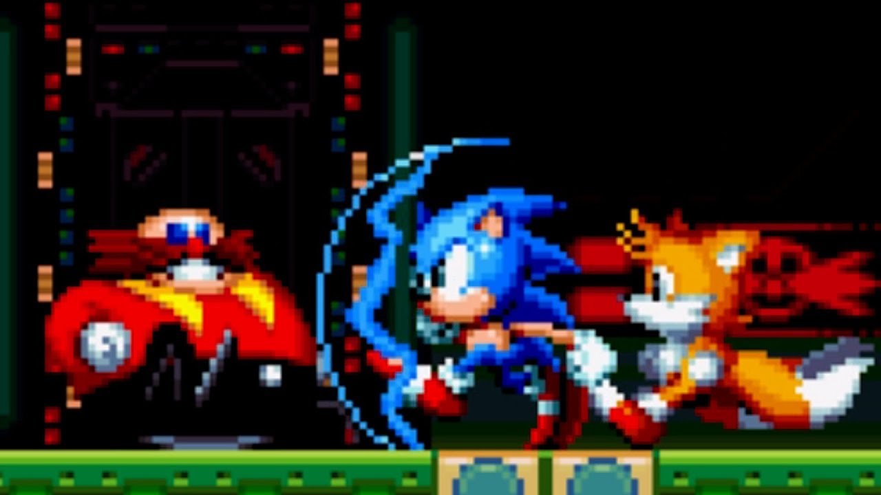 Sonic Mania Plus - Encore Mode - Part 12 - Titanic Monarch Zone / Final Boss - Good Ending