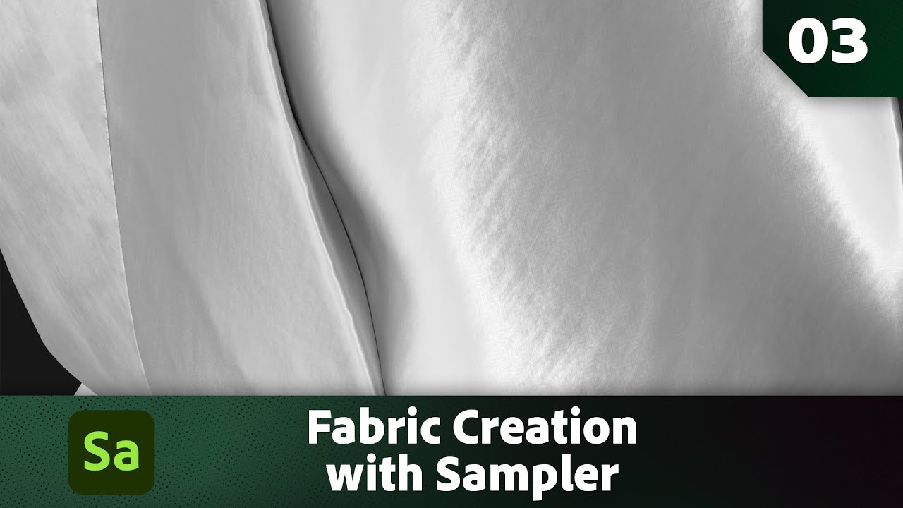 Hero Assets for Fashion - 03 - Fabric Creation with Sampler | Adobe Substance 3D