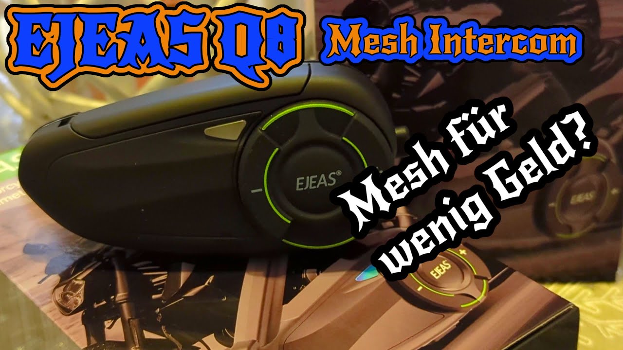 📞Bestes Mesh Intercom ? | EJEAS Q8 im Test