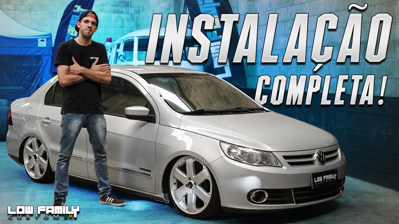 VW VOYAGE G5 SILVER, SIMPLES E OBJETIVO INSTALAÇÃO COMPLETA! TBT DA LOW #03 [ LOW FAMILY CUSTOM BR ]