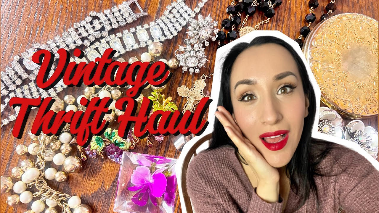 2026 Refresh | Thrift Haul | 1950s Jewerly 
