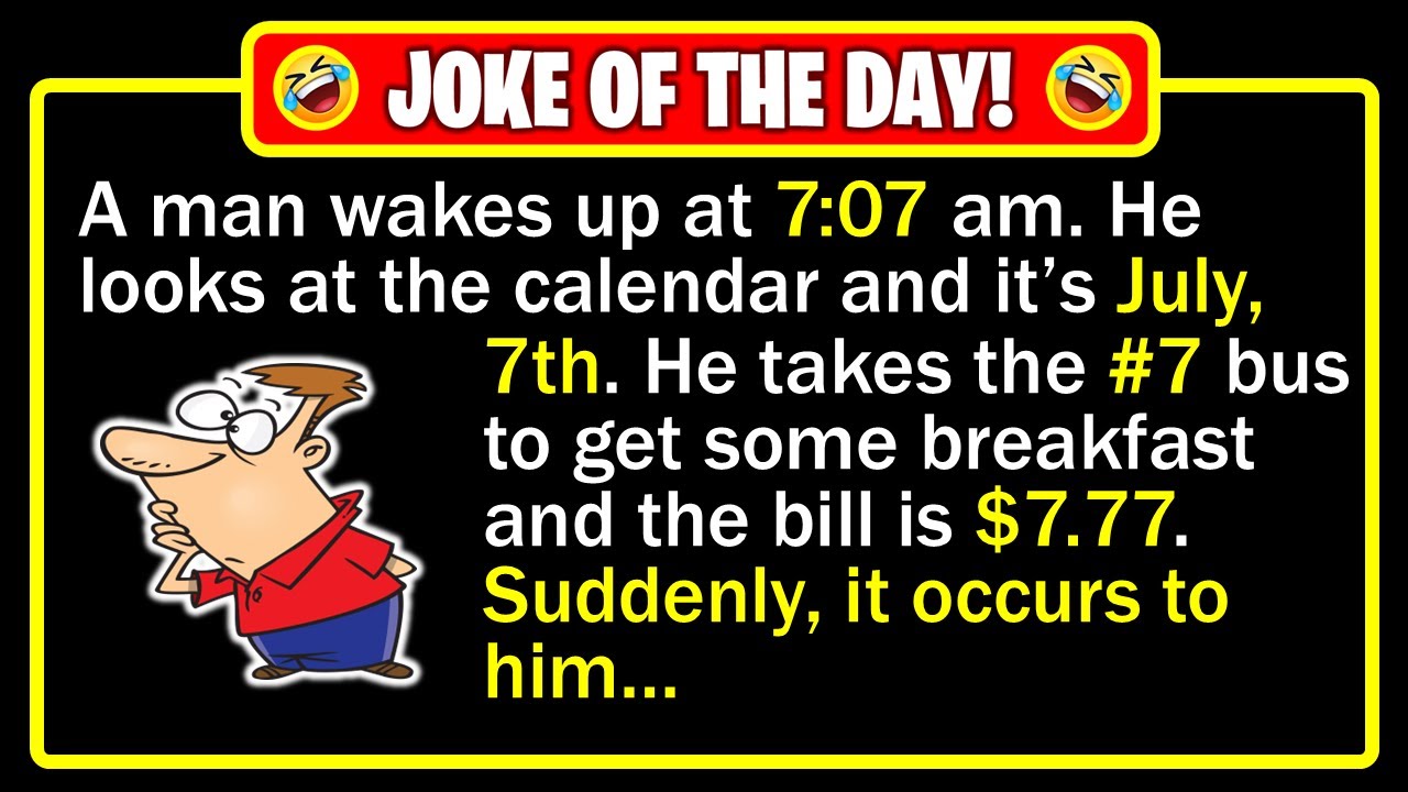 🤣 BEST JOKE OF THE DAY! - When life hands you sevens -  head to the racetrack.... | Funny Dad Jokes