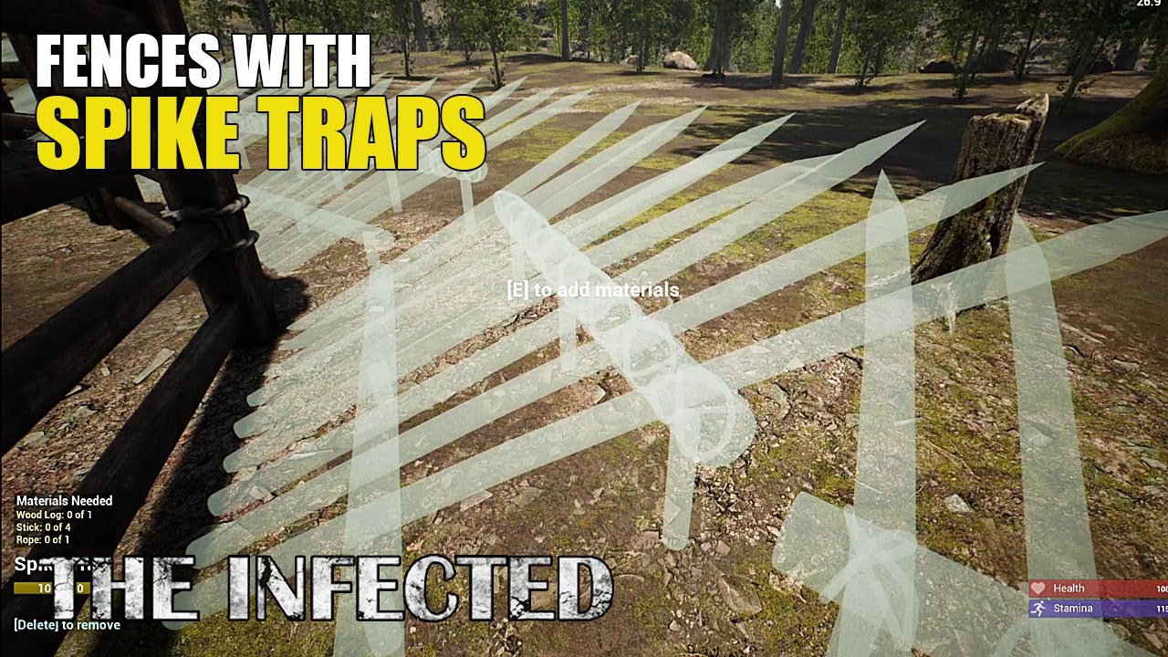 The Infected | SPIKE TRAPPED FENCES | Solo Gameplay | S2 EP131