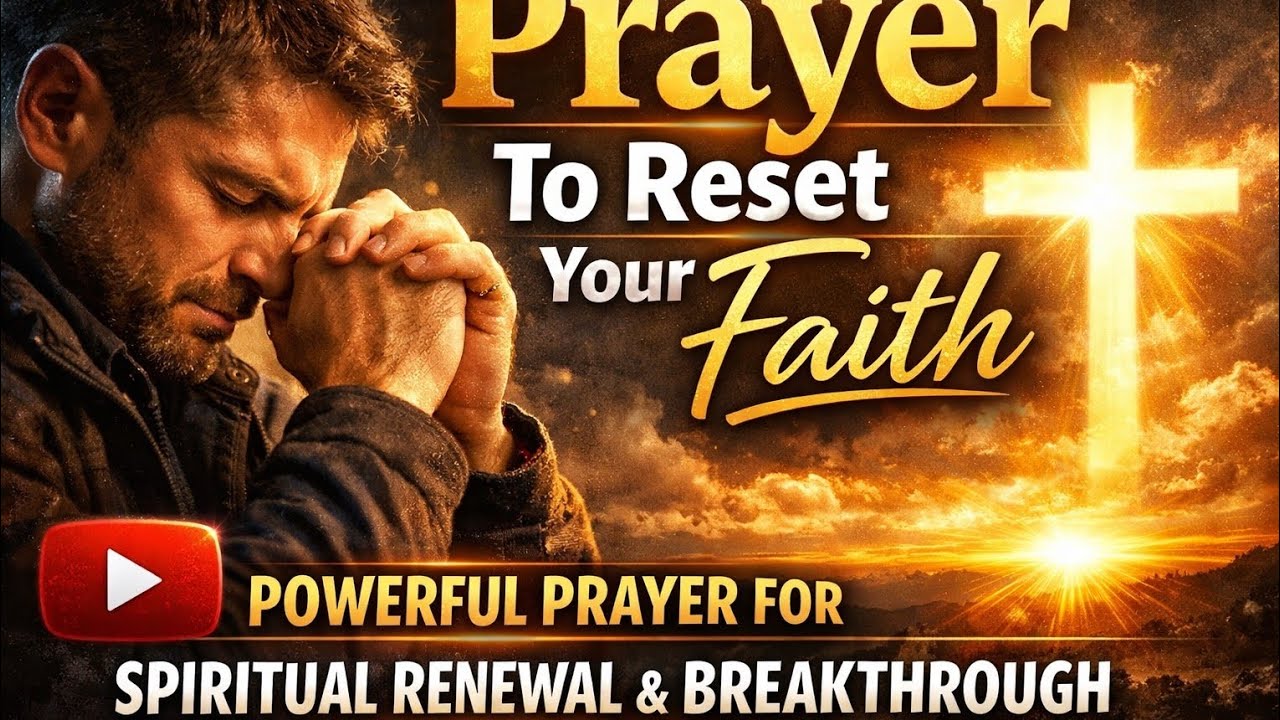 Prayer To Reset Your Faith | Powerful Prayer for Spiritual Renewal and Breakthrough 
