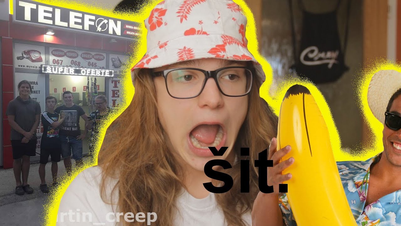 JSEM ZADLUŽENÝ A PADÁM Z BANÁNU