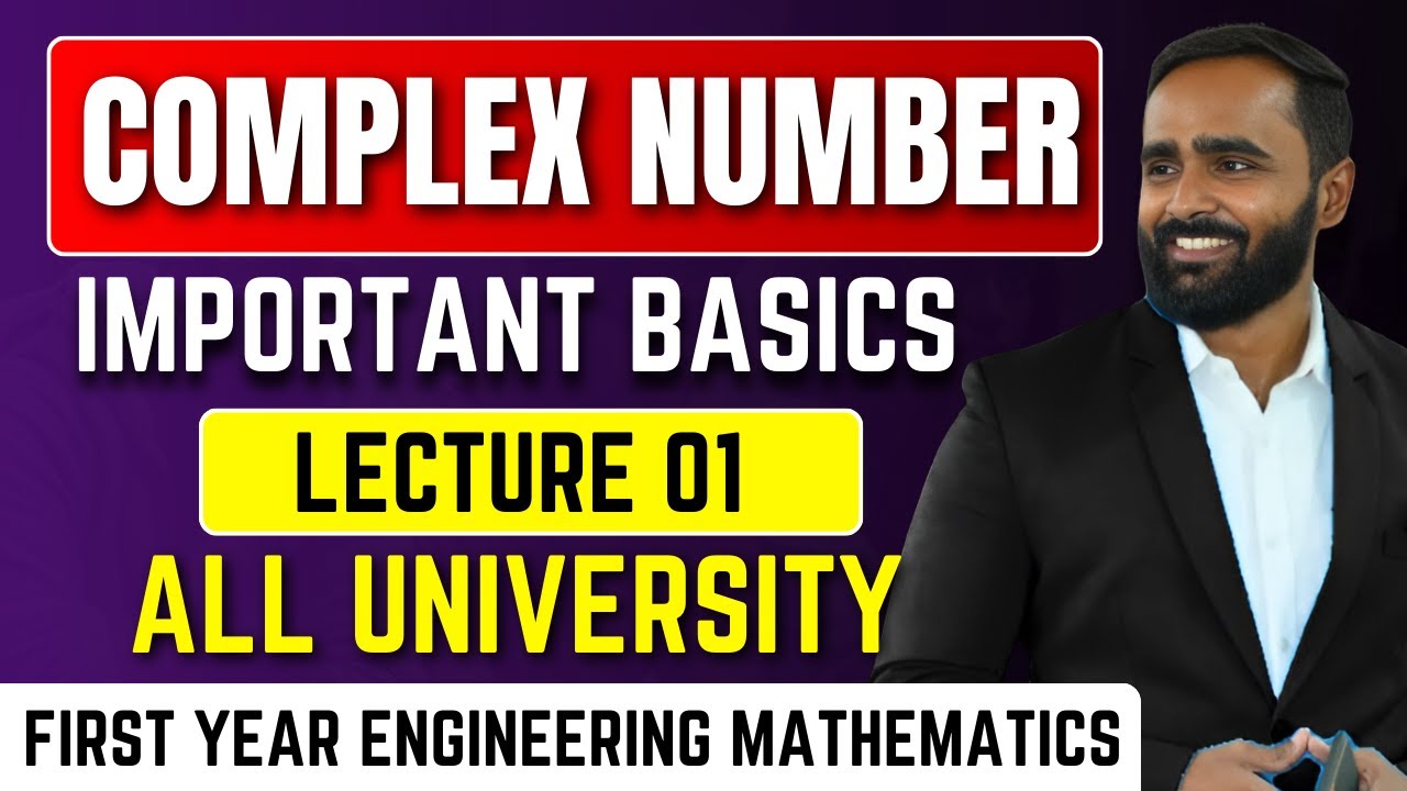 COMPLEX NUMBER|Important Basics|LECTURE 01|PRADEEP GIRI SIR