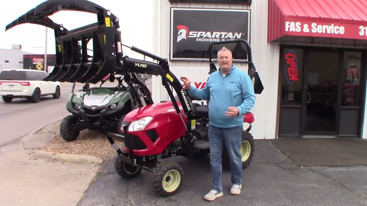 Yanmar SA 223 tractor With Grapple