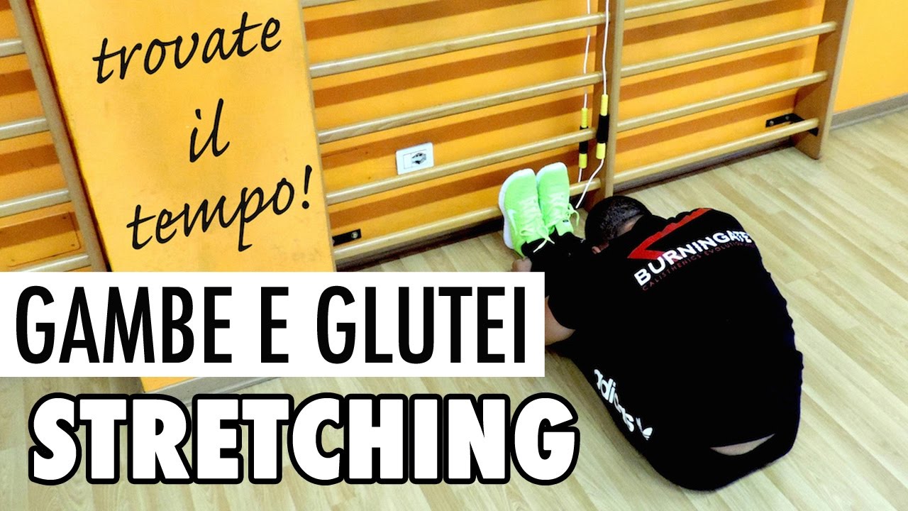 👍 SEDUTA STRETCHING GAMBE E GLUTEI IN DIRETTA! ✅