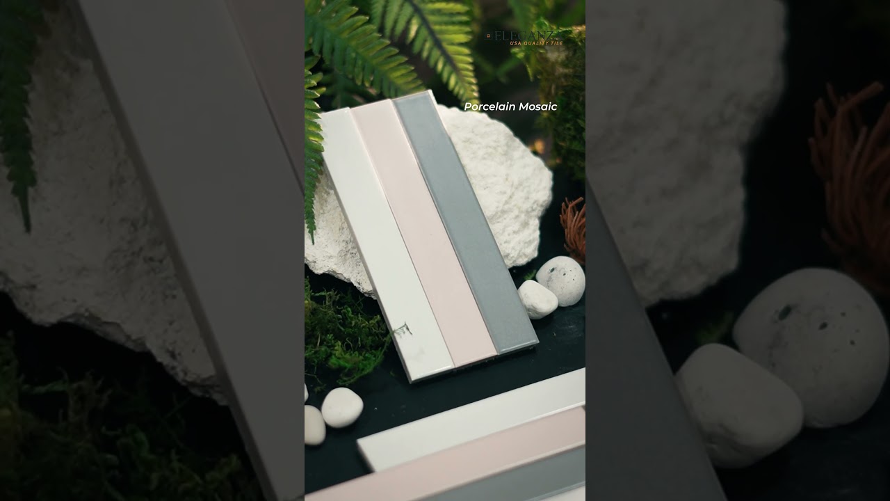 Dengan Porcelain Mosaic dari Eleganza, kamu bebas berkreasi Sekarang giliranmu?