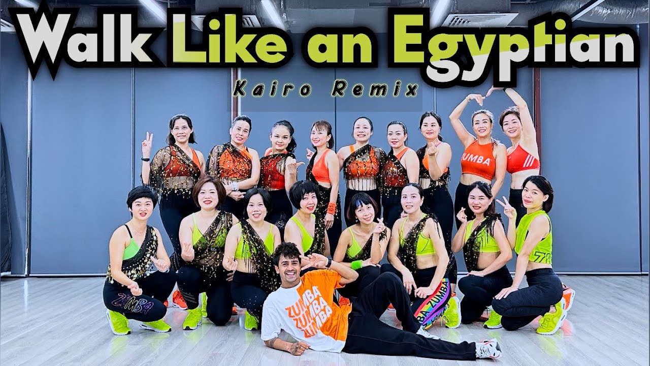 Walk Like An Egyptian - Kairo Remix | Belly Dance | Zumba Fitness | J&A Dance Workout Choreo