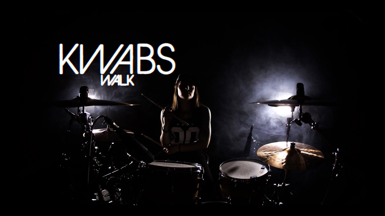 Kwabs - Walk (drum cover by Vicky Fates)