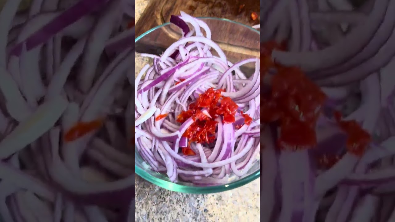 Salsa criolla peruana 