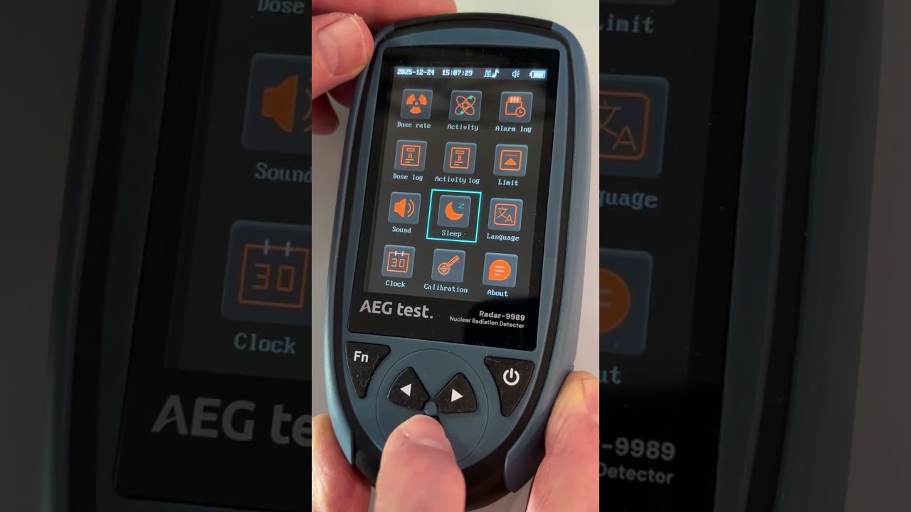 AEG test Radar-9989 Geiger Counter ionizing radiation detector it’s a Game Changer