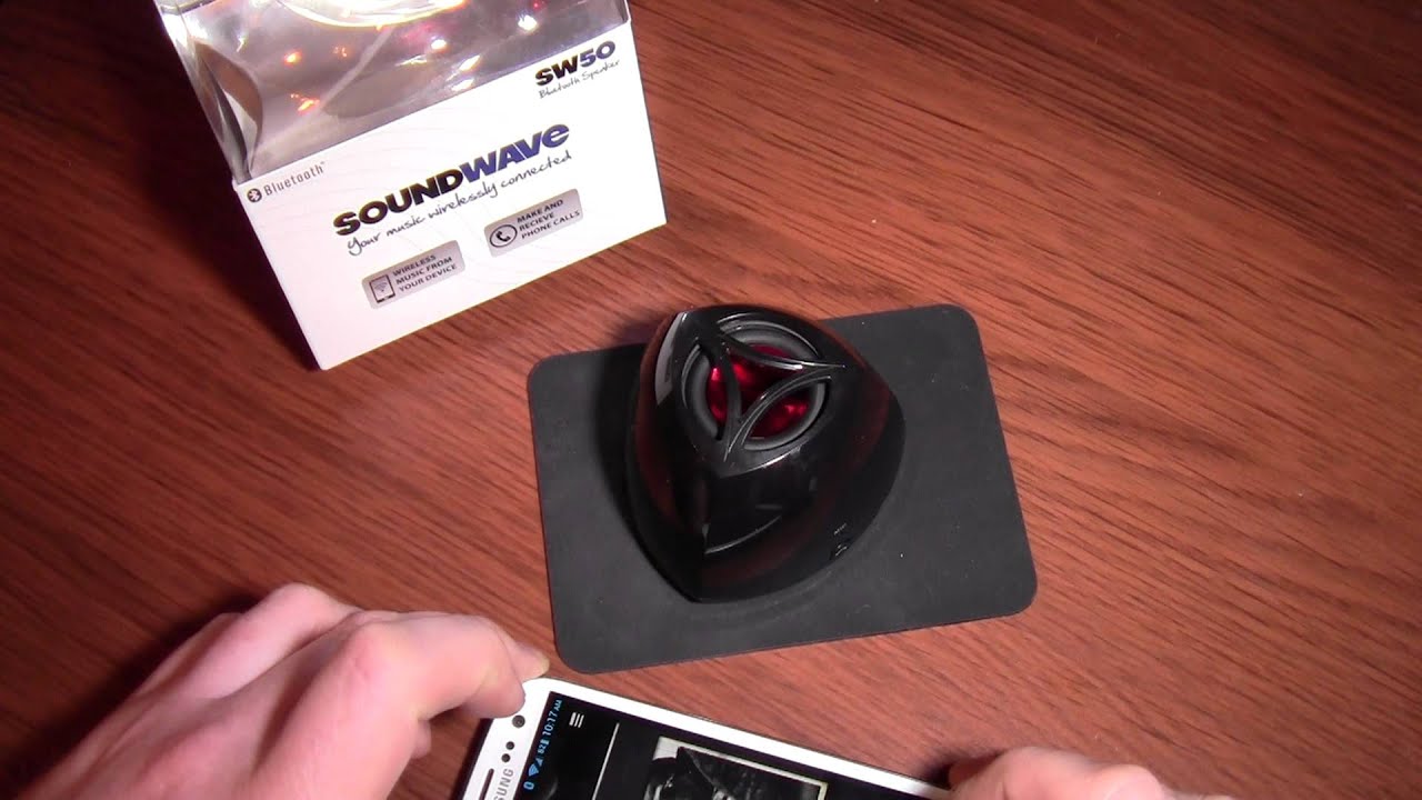 Soundwave SW50 Bluetooth Speaker