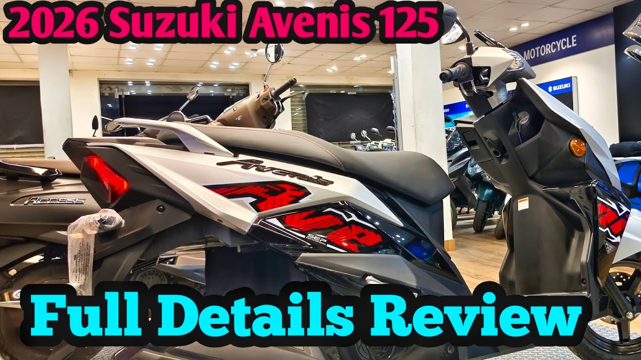 2026 SUZUKI AVENIS 125 NEW COLOUR UPGRADED 👌✅||FULL DETAILS Review ||