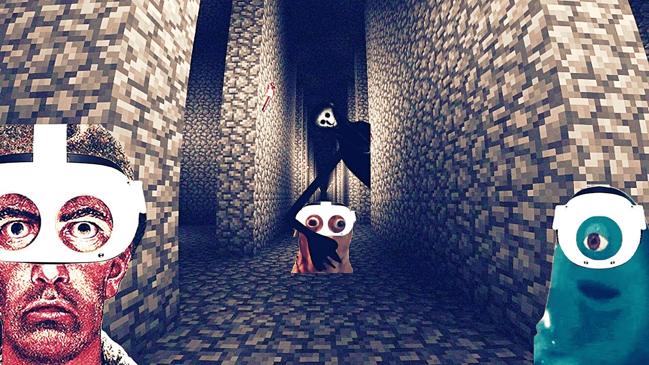 3 Idiots Survive Minecraft's Wonderland in VR