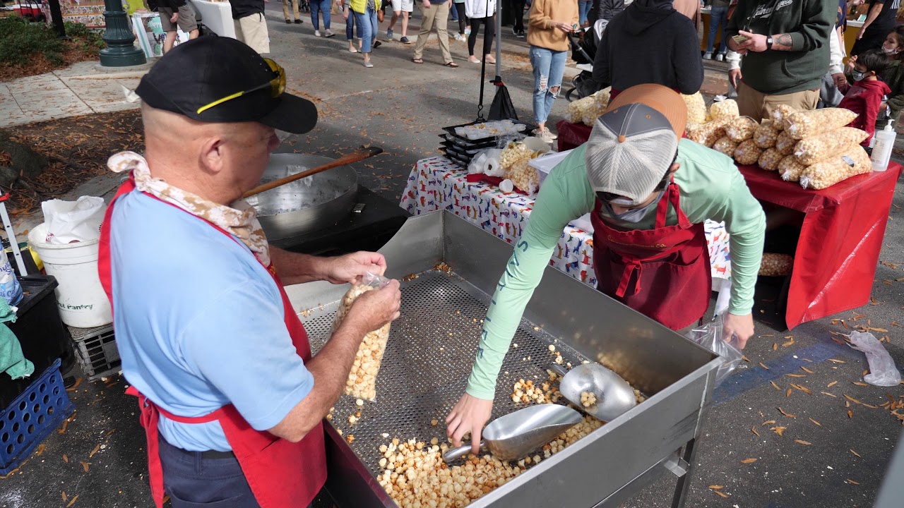 009 - [4K] Kettle Corn - Street Food at the Soda City Market - Columbia, SC