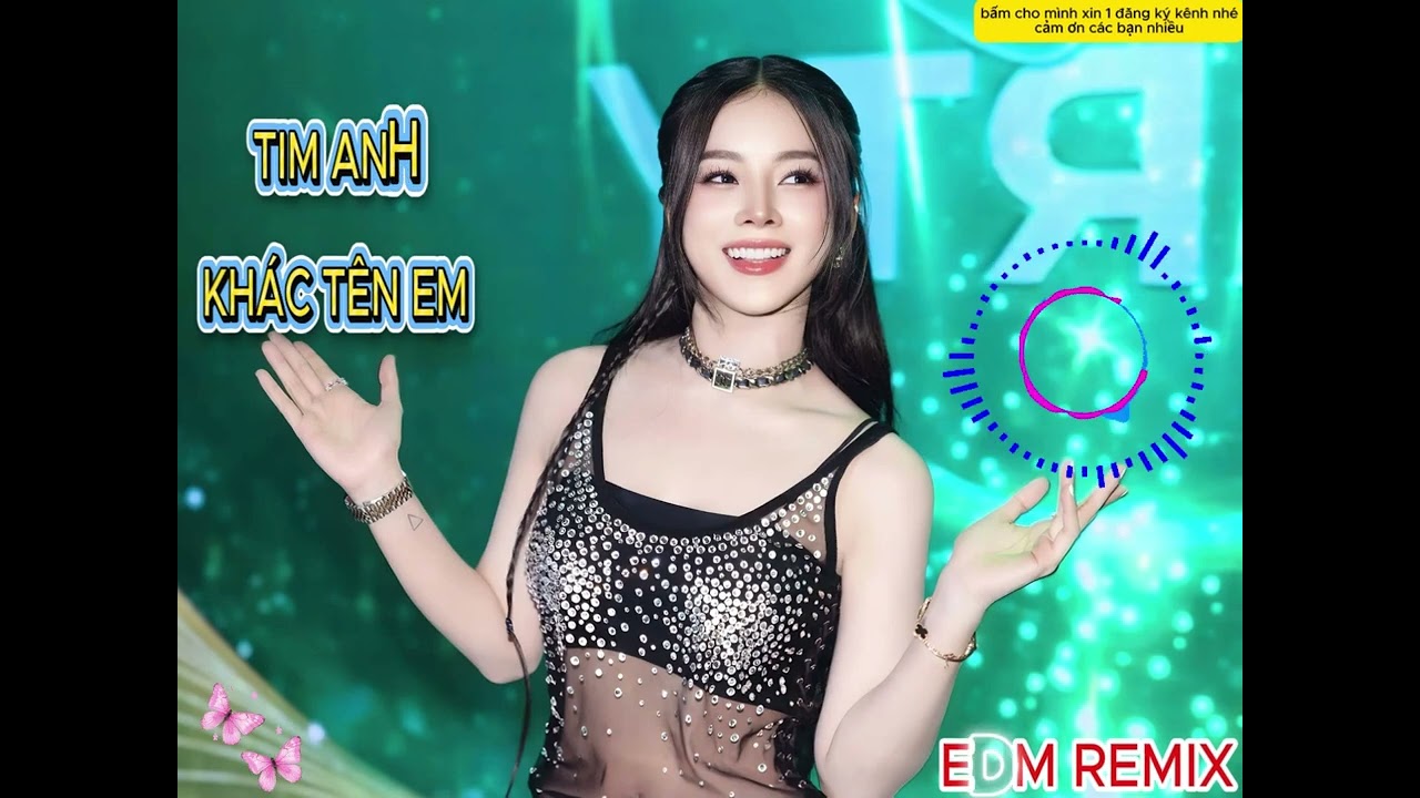 Tim anh khắc tên em [EDM REMIX]#remix #nhacdienturemix