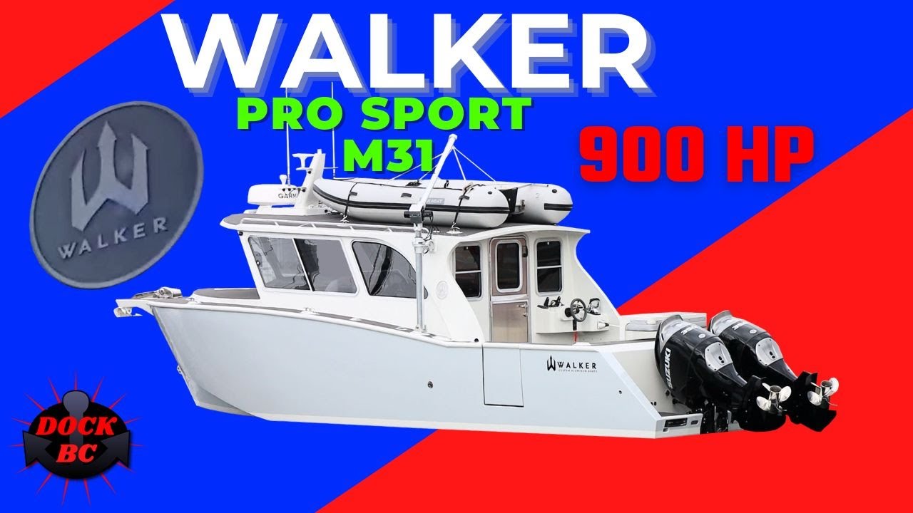Walker Pro Sport M31 / Walker Boats / Dock BC #boat #fishing