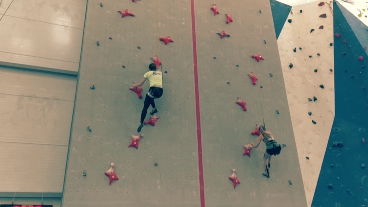 Speed climbing slow motion PL 2017