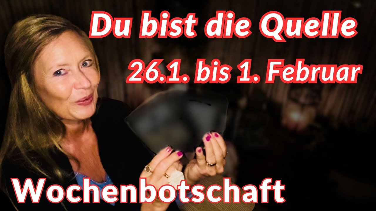 🔮 TAROT Wochenbotschaft 26. Jan.–1. Feb. | Halbmond im Stier – Veränderung beginnt in dir 💫