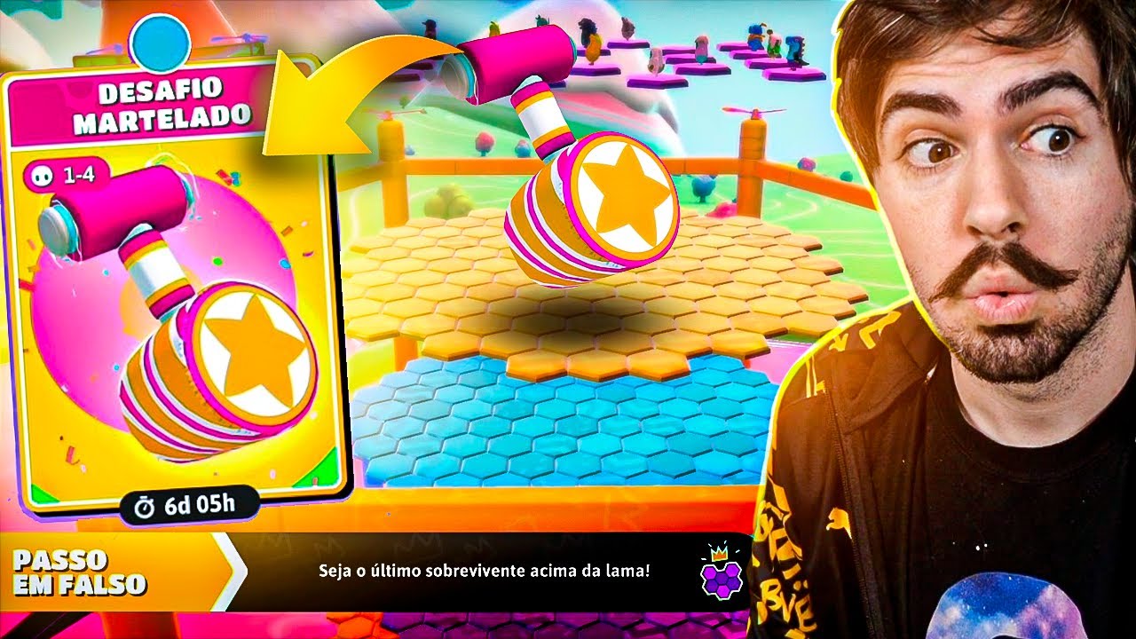 NOVO DESAFIO MARTELADO NO FALL GUYS!