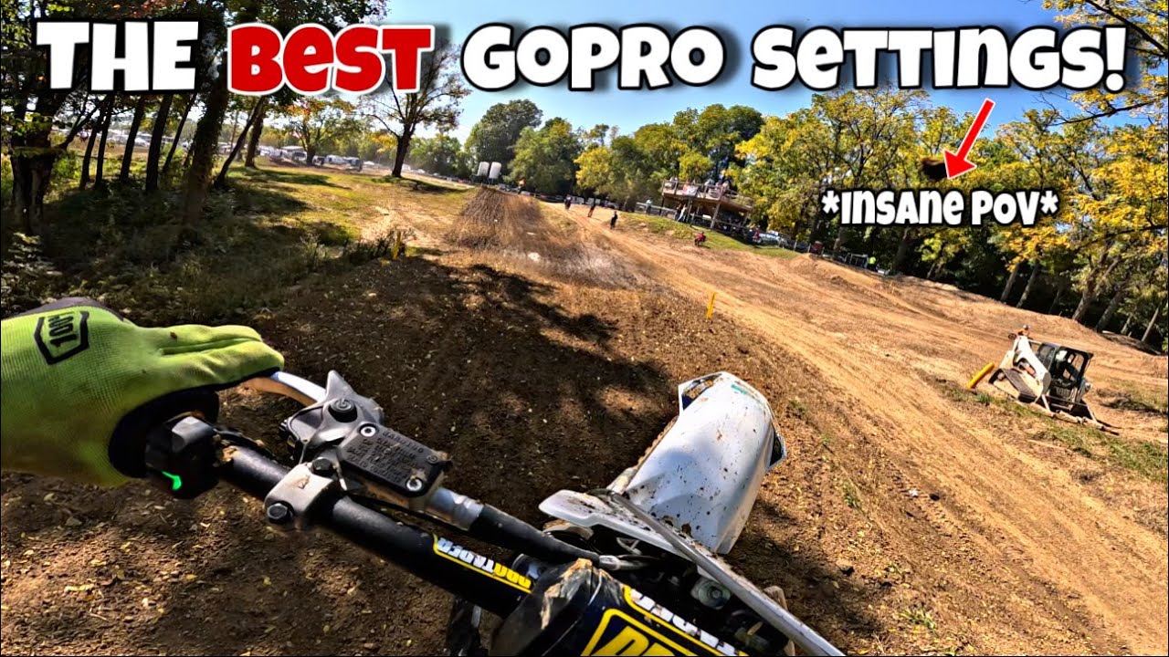THE BEST GO PRO SETTING'S FOR MOTOCROSS!